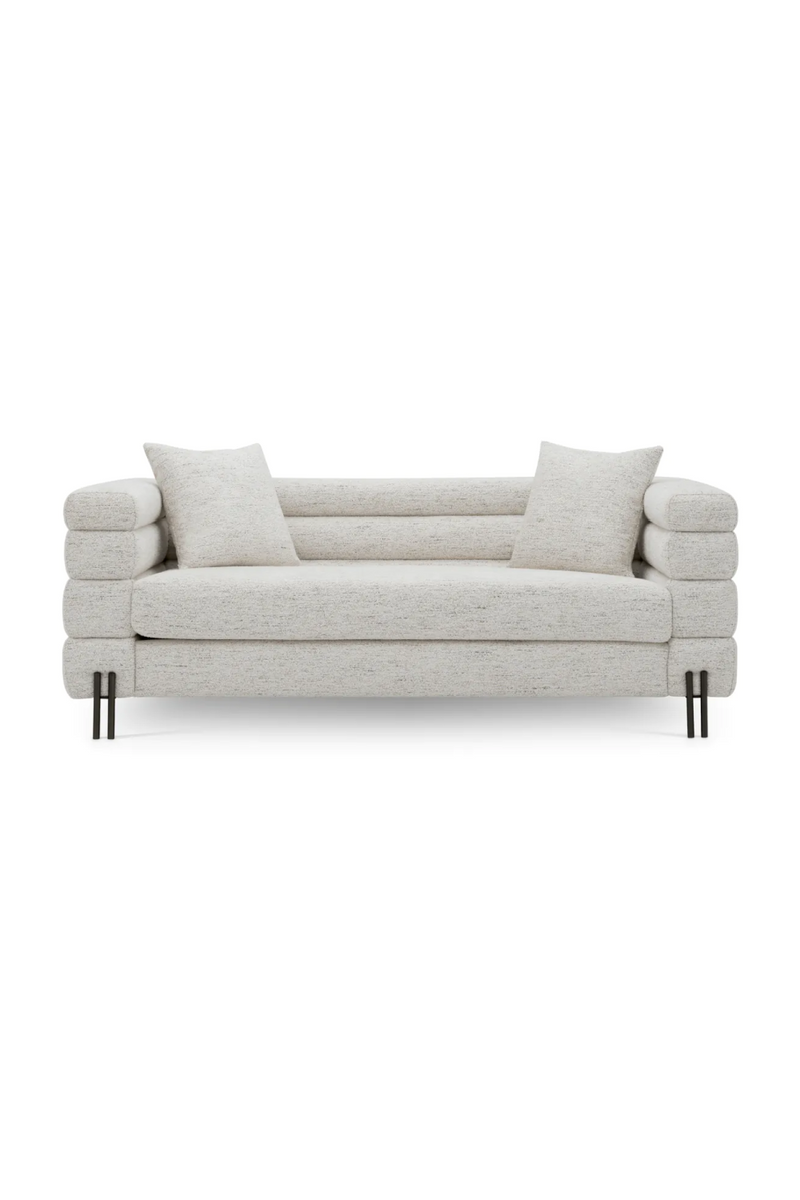 Channeled Off-White Sofa - S | Eichholtz York | Eichholtzmiami.com