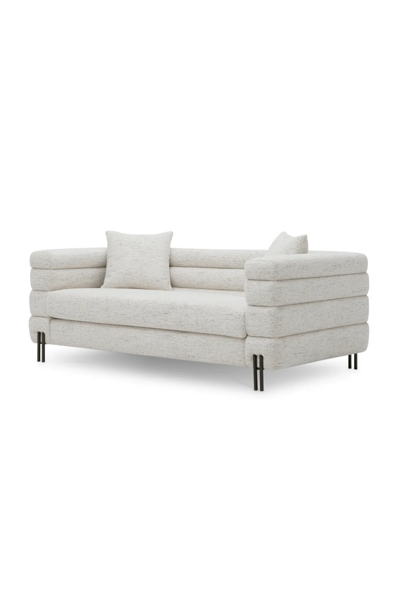 Channeled Off-White Sofa - S | Eichholtz York | Eichholtzmiami.com