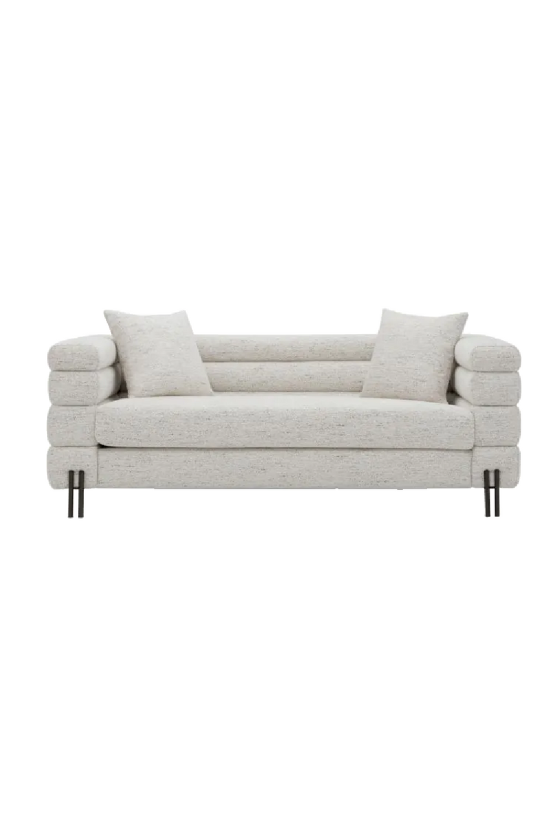 Channeled Off-White Sofa - S | Eichholtz York | Eichholtzmiami.com