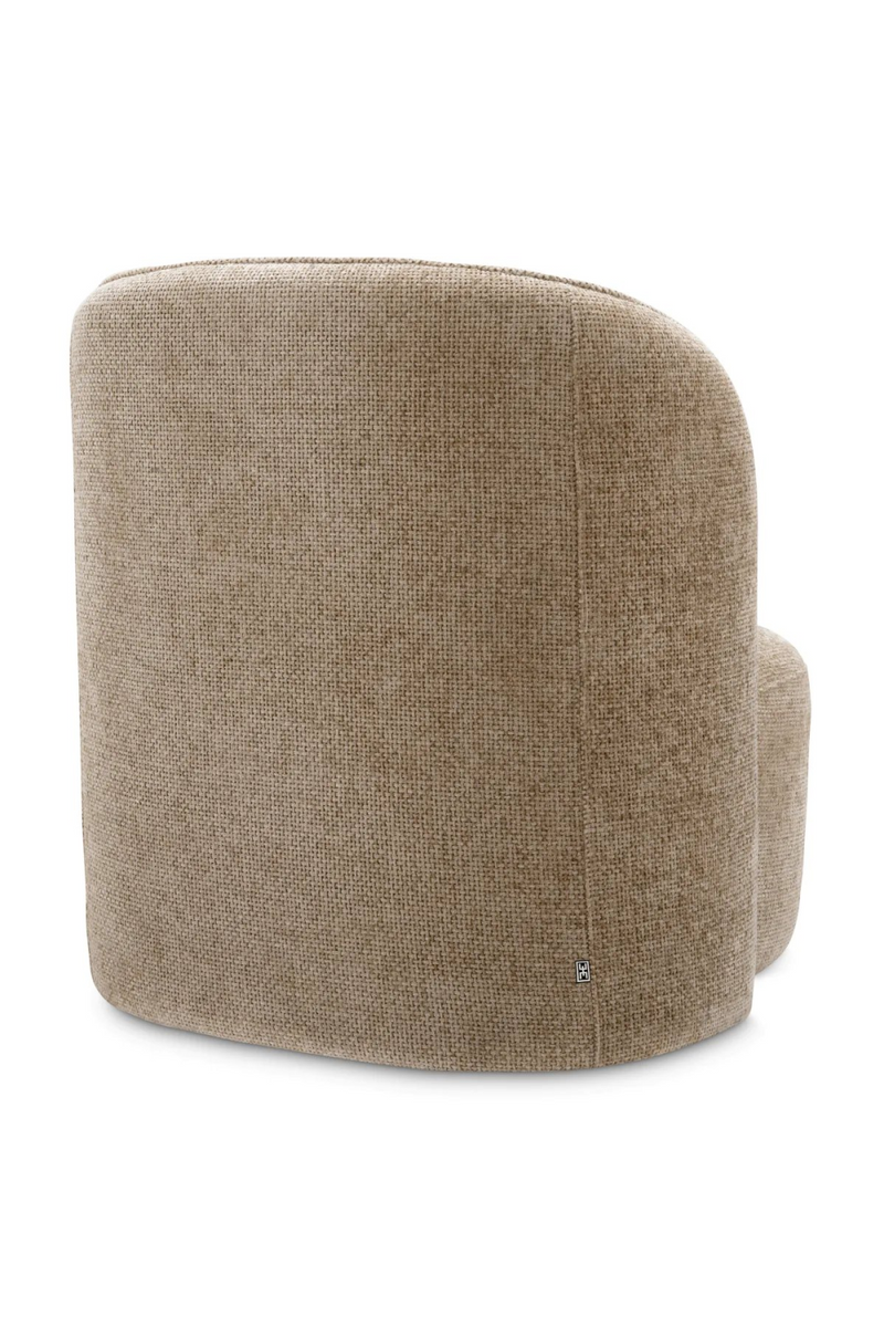 Lyssa Sand Upholstered Armchair | Eichholtz Barrier | Eichholtzmiami.com