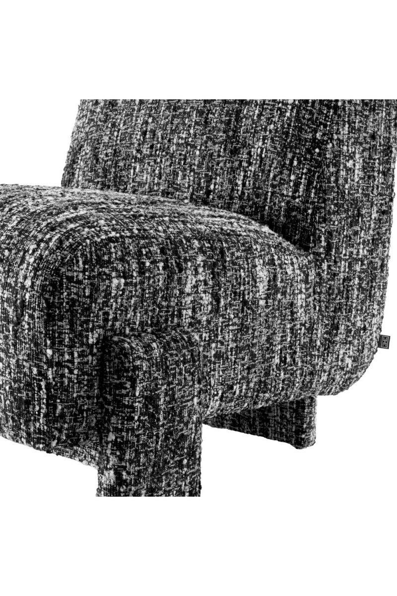 Black Bouclé Accent Chair | Eichholtz Rockdale | Eichholtzmiami.com