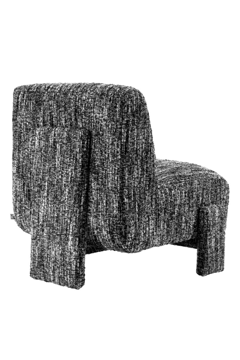 Black Bouclé Accent Chair | Eichholtz Rockdale | Eichholtzmiami.com