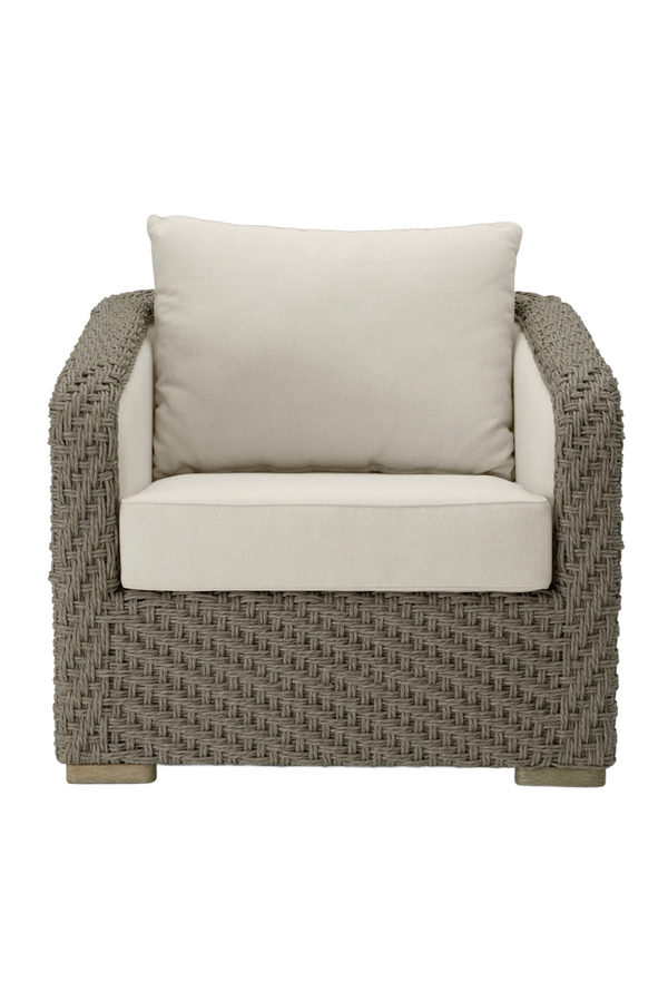 Rattan Look Outdoor Lounge Chair | Eichholtz Bryson | Eichholtzmiami.com