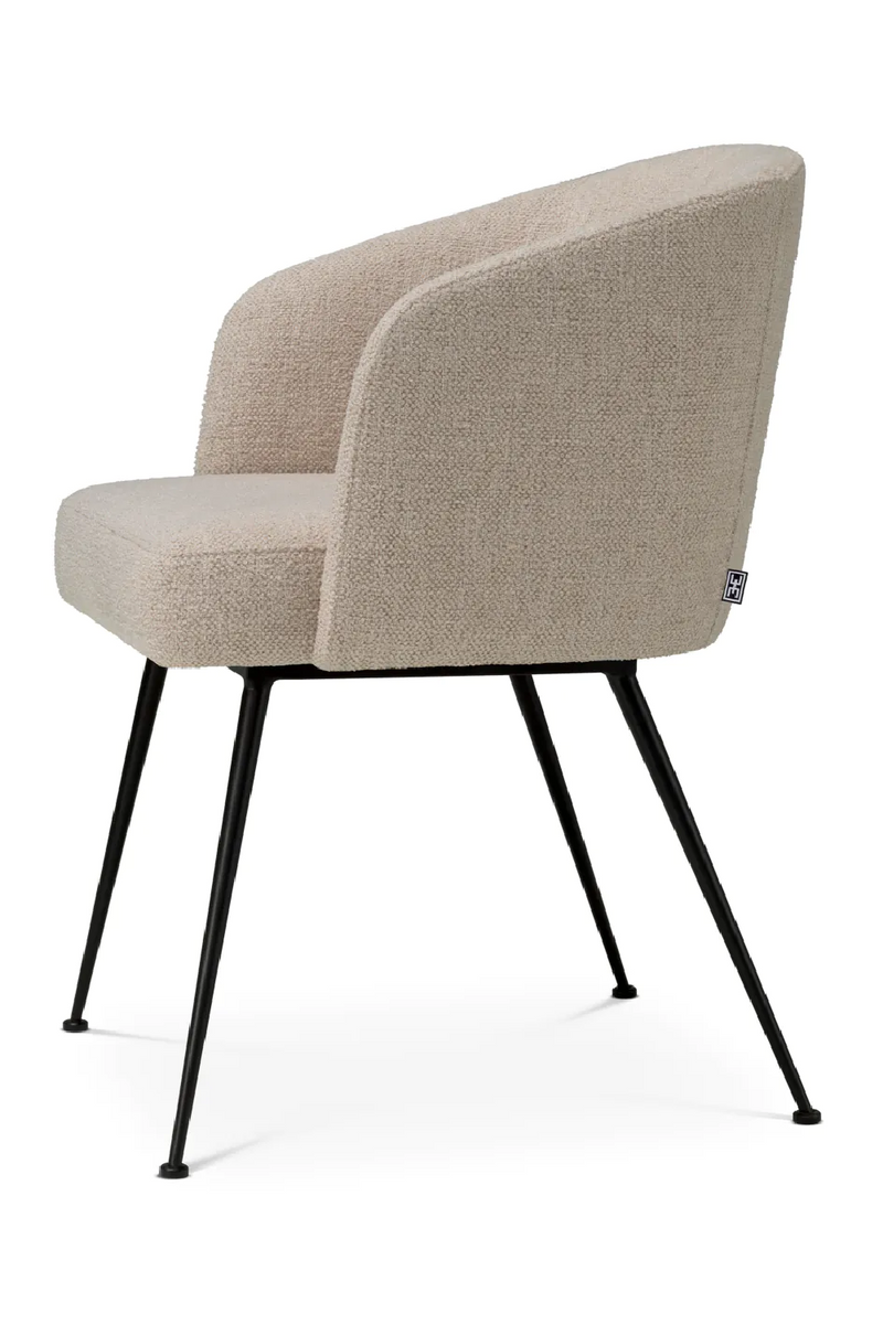 Fabric Upholstered Dining Armchair | Eichholtz Aiden | Eichholtzmiami.com