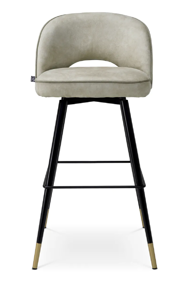 Cut-Out Silver Bar Stools (2) | Eichholtz Cliff | Eichholtzmiami.com