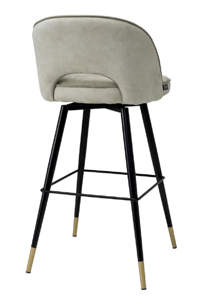 Cut-Out Silver Bar Stools (2) | Eichholtz Cliff | Eichholtzmiami.com