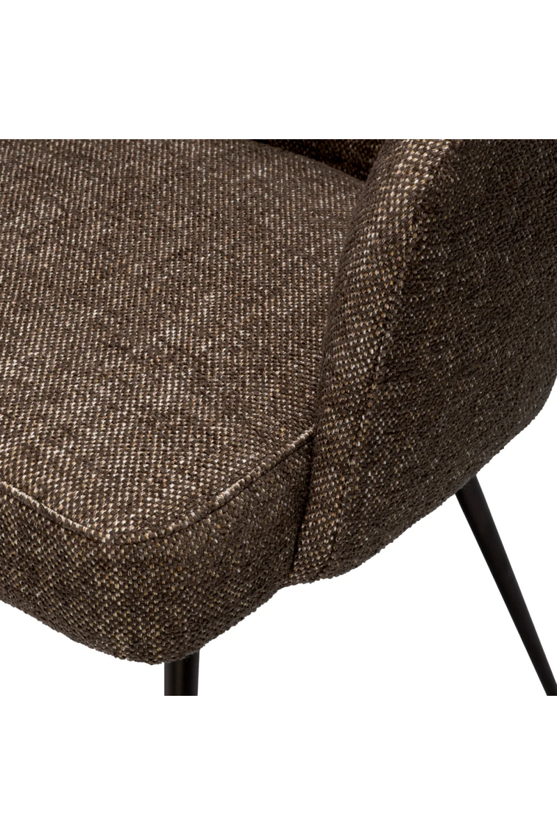 Fabric Upholstered Dining Armchair | Eichholtz Aiden | Eichholtzmiami.com