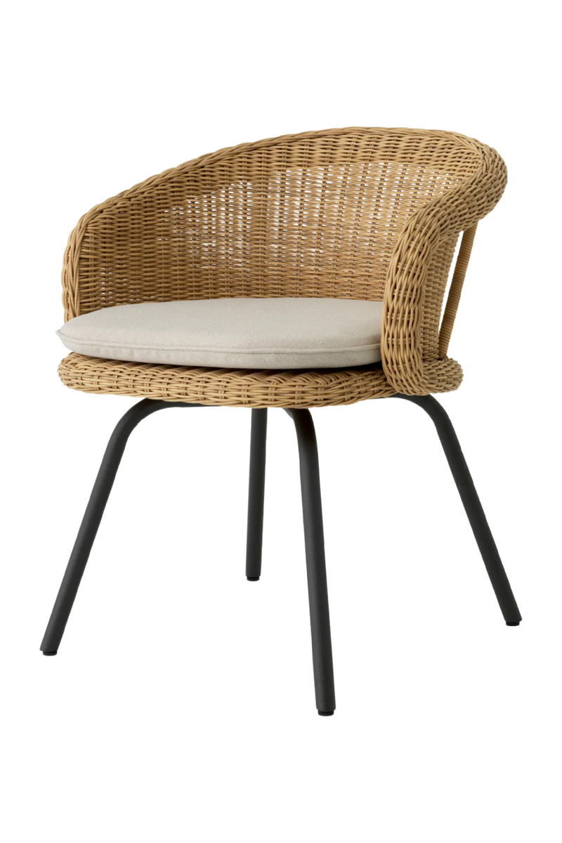 Rattan Look Outdoor Dining Chair | Eichholtz Nolan | Eichholtzmiami.com