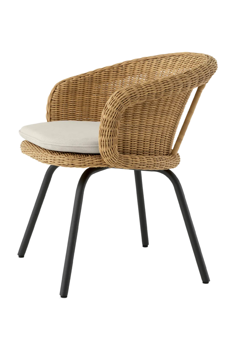 Rattan Look Outdoor Dining Chair | Eichholtz Nolan | Eichholtzmiami.com