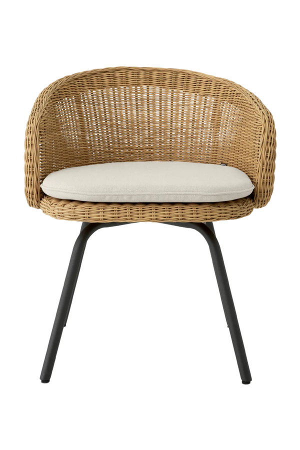 Rattan Look Outdoor Dining Chair | Eichholtz Nolan | Eichholtzmiami.com