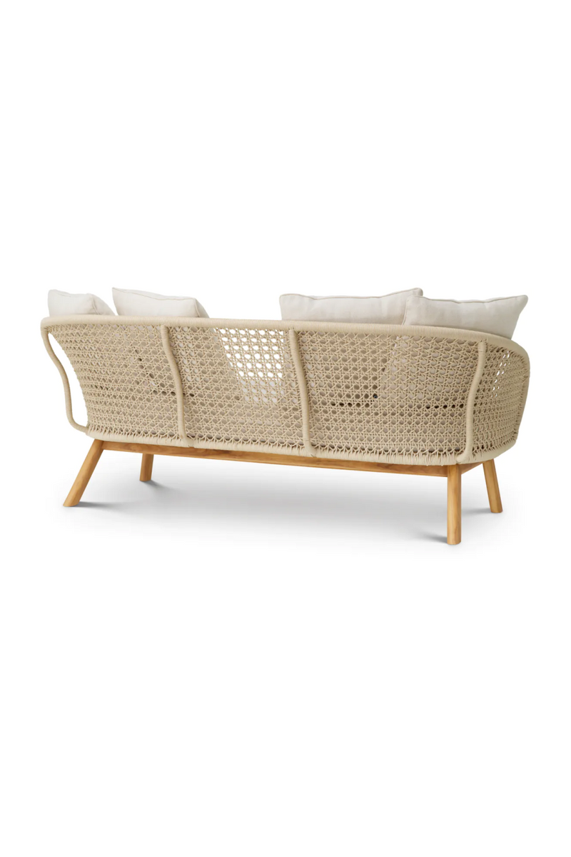 Cream Rope Outdoor Sofa | Eichholtz Trinity | Eichholtzmiami.com