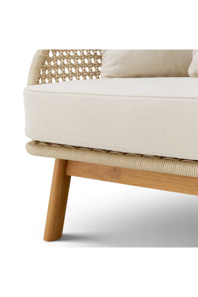 Cream Rope Outdoor Sofa | Eichholtz Trinity | Eichholtzmiami.com