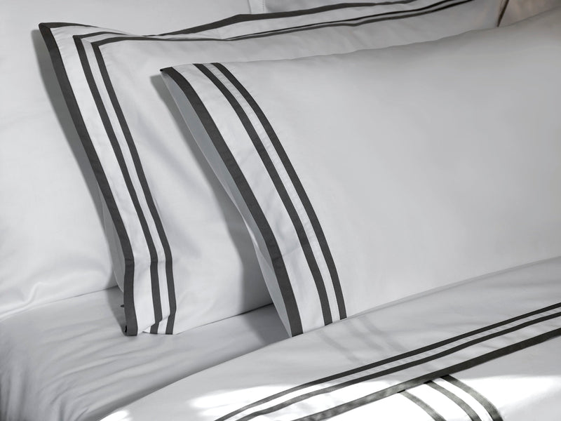 430TC Sateen Striped Flat Sheet | Amalia Home Sonata | Eichholtzmiami.com