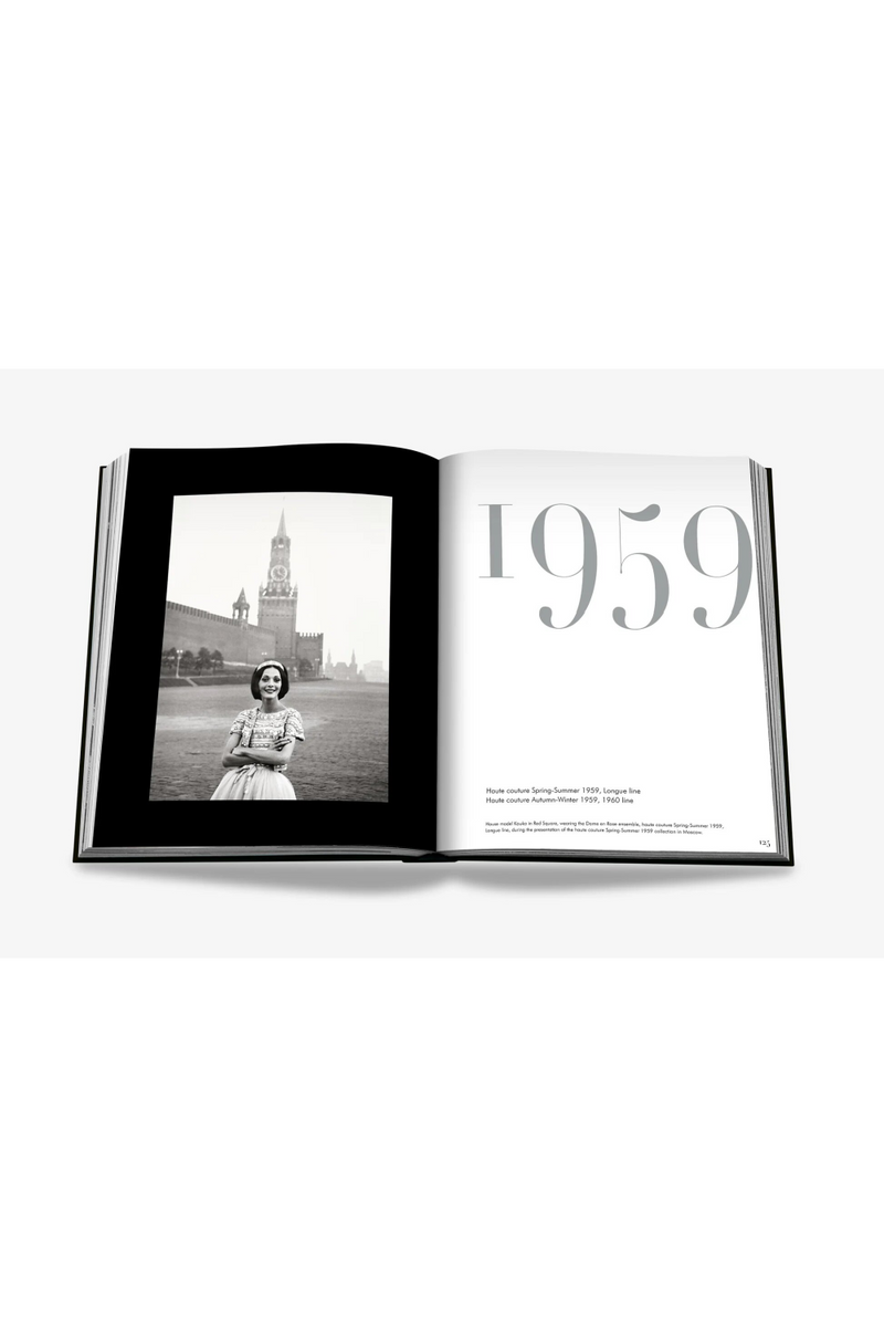 Fashion Icon Hardcover Book | Assouline Dior by Yves Saunt Laurent | Eichholtzmiami.com