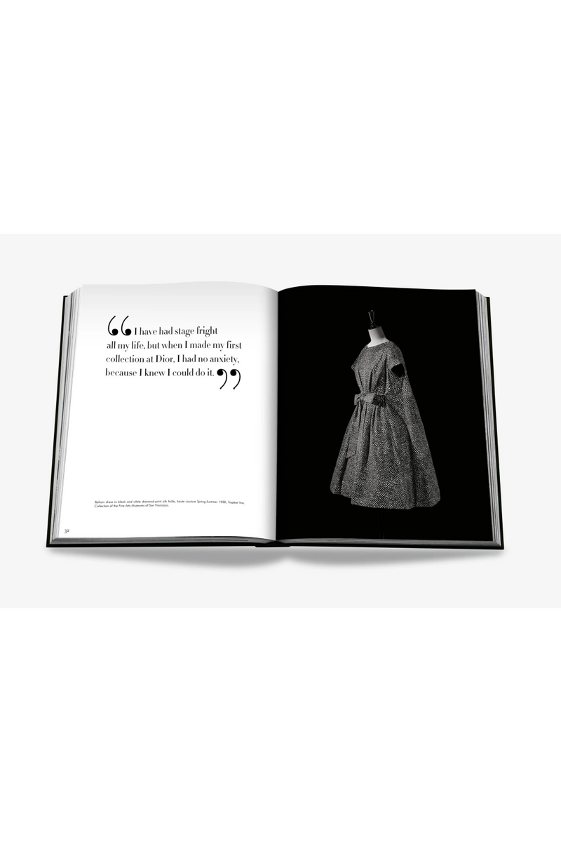 Fashion Icon Hardcover Book | Assouline Dior by Yves Saunt Laurent | Eichholtzmiami.com