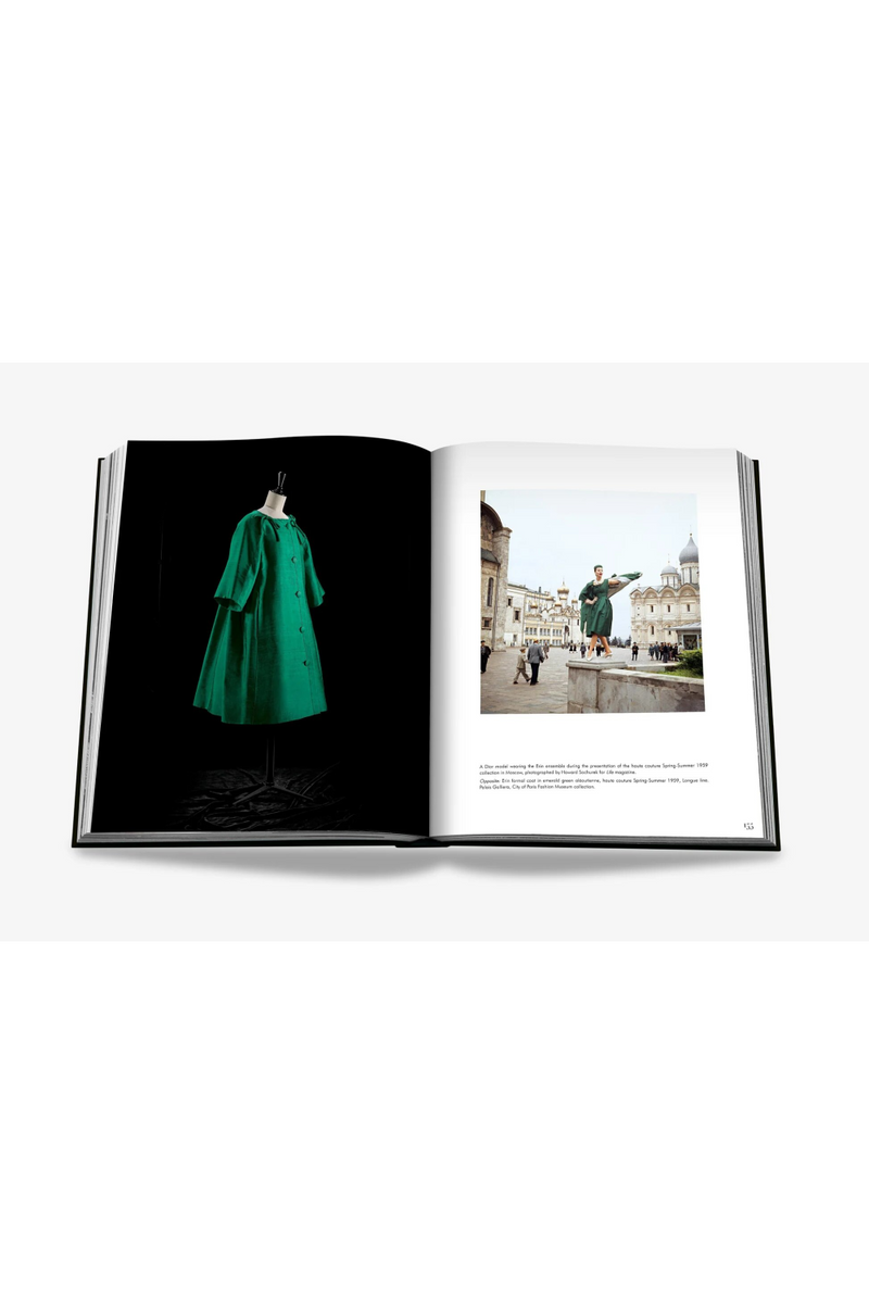 Fashion Icon Hardcover Book | Assouline Dior by Yves Saunt Laurent | Eichholtzmiami.com