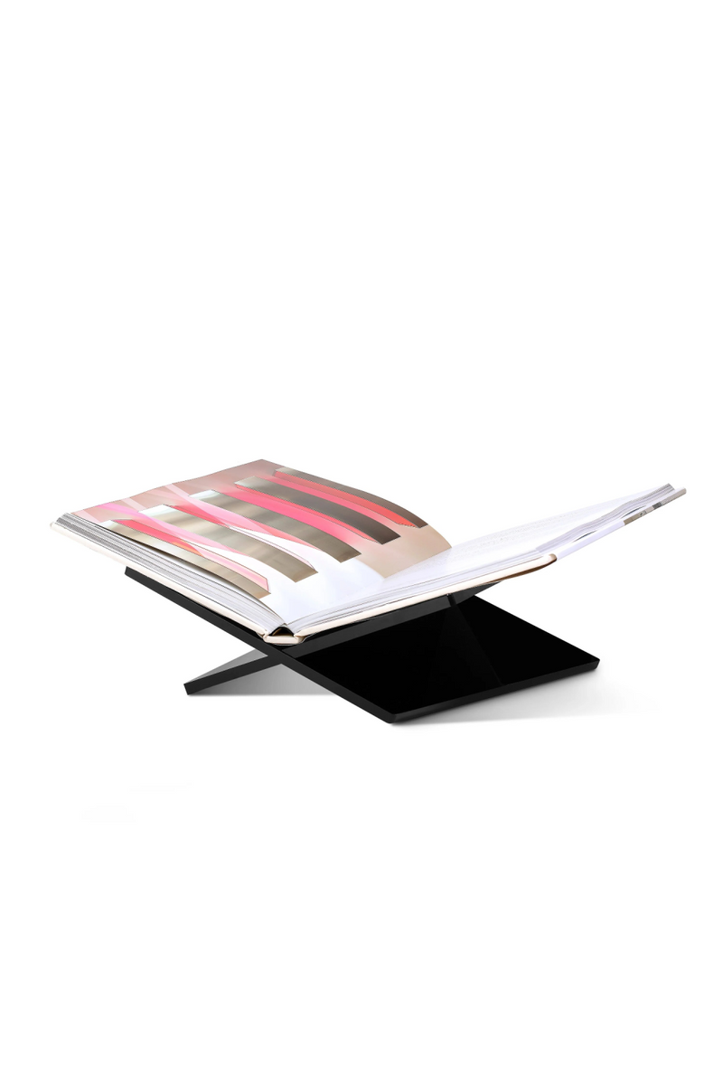 Black Acrylic Bookstand | Assouline A Bookstand | Eichholtzmiami.com