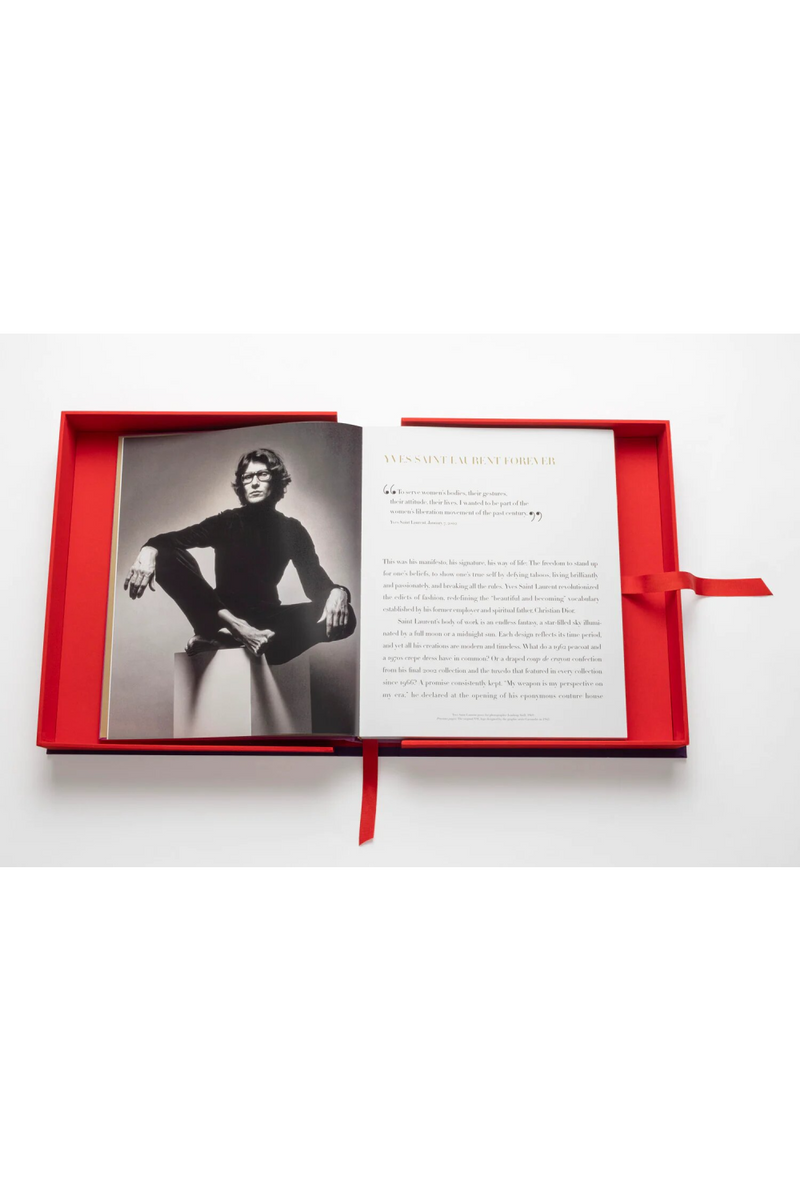 Haute Couture Coffee Table Book | Assouline Yves Saint-Laurent: The Impossible Collection | Eichholtzmiami.com