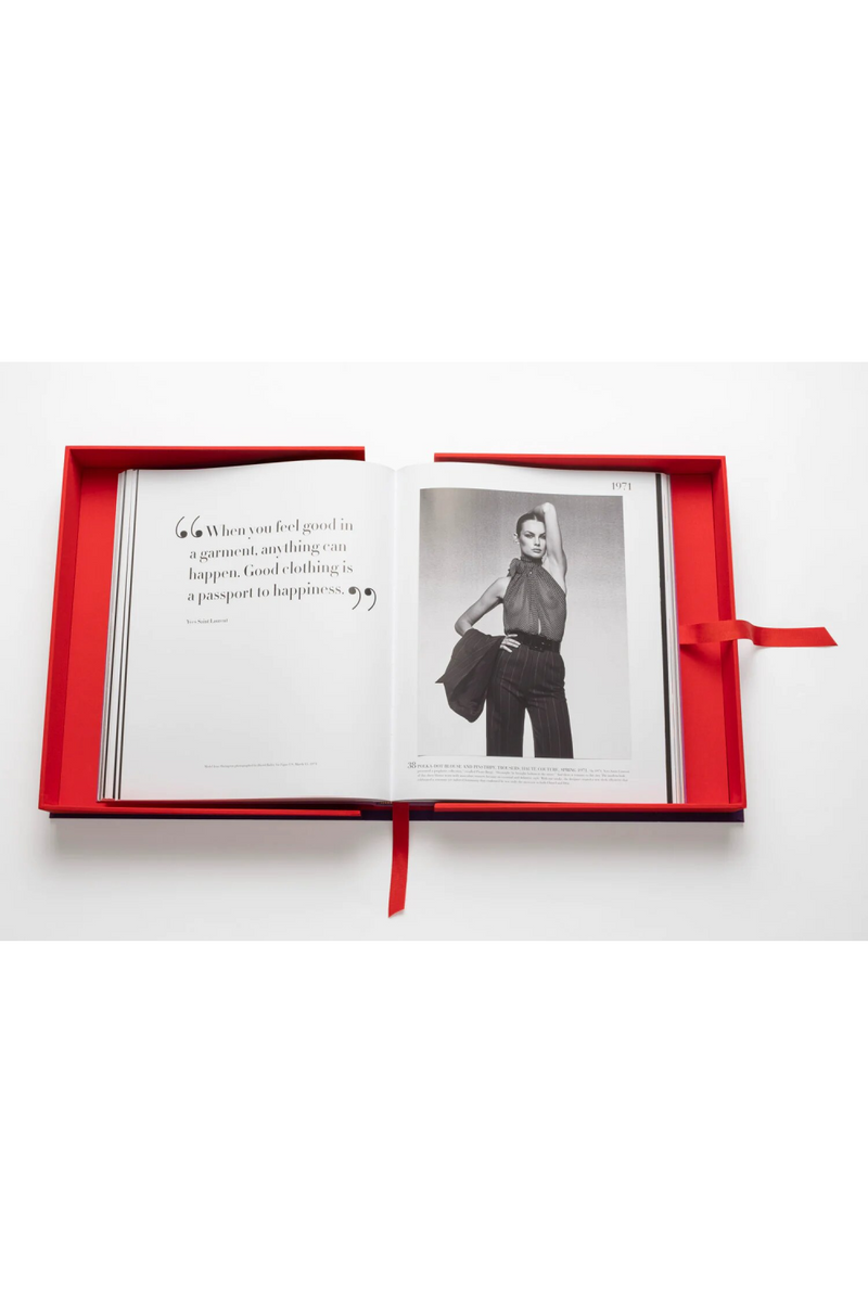 Haute Couture Coffee Table Book | Assouline Yves Saint-Laurent: The Impossible Collection | Eichholtzmiami.com