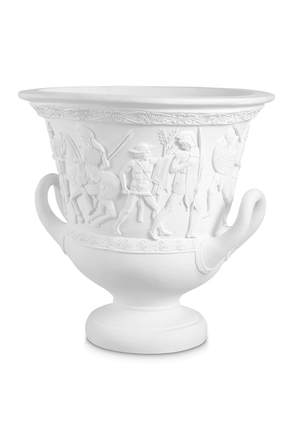 White Greek Inspired Vase | Met x Eichholtz Hydria | Eichholtzmiami.com