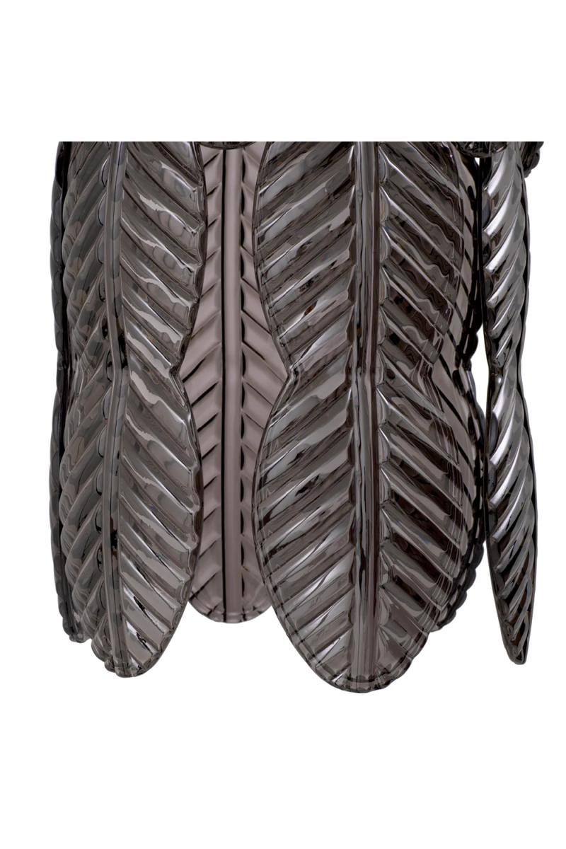 Smoke Glass Palm Chandelier | Met x Eichholtz Sahure | Eichholtzmiami.com