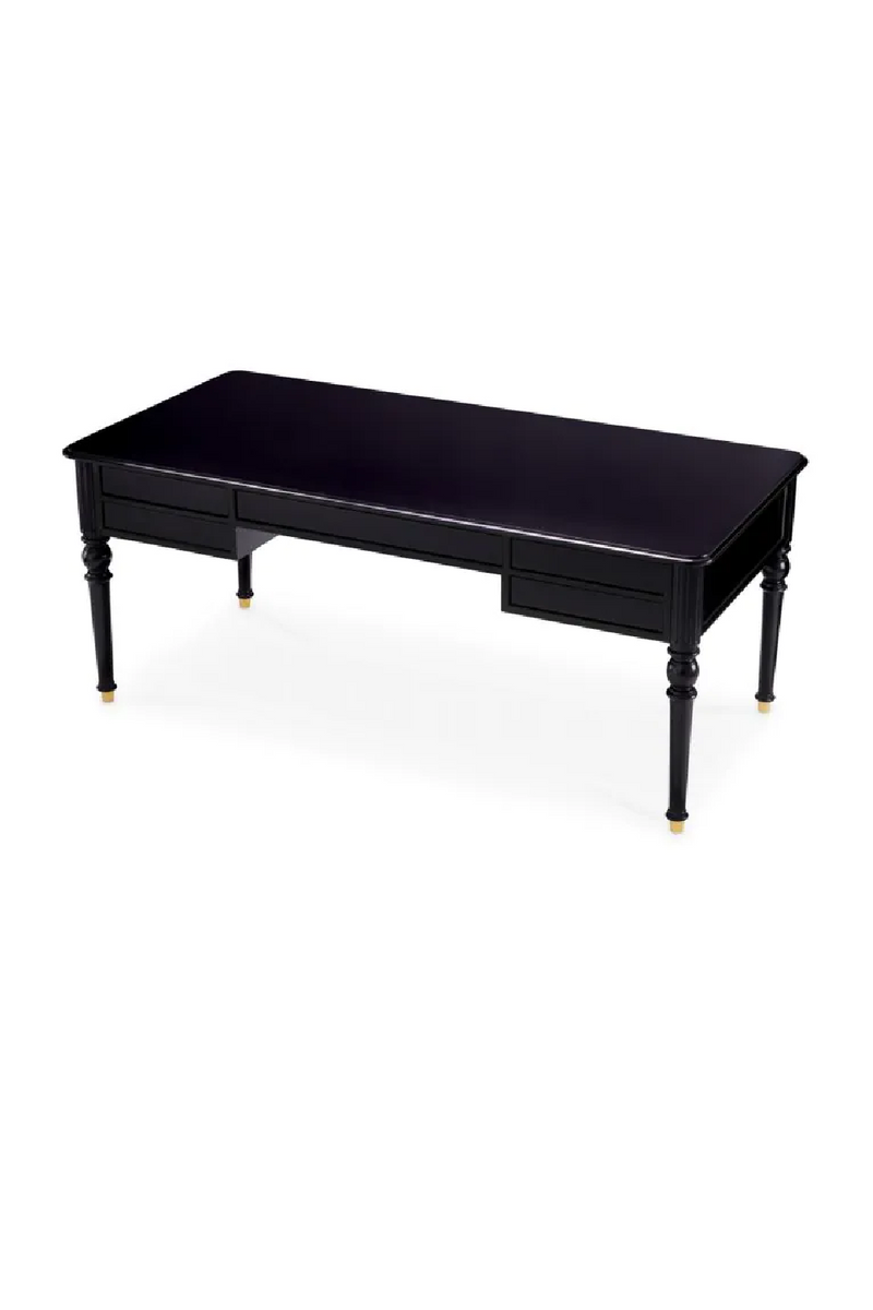 Black 5-Drawer Desk | Met x Eichholtz Wimbledon | Eichholtzmiami.com