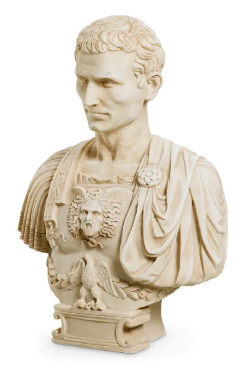 Ancient Rome Inspired Sculpture | Met x Eichholtz Bust of Julius Caesar | Eichholtzmiami.com