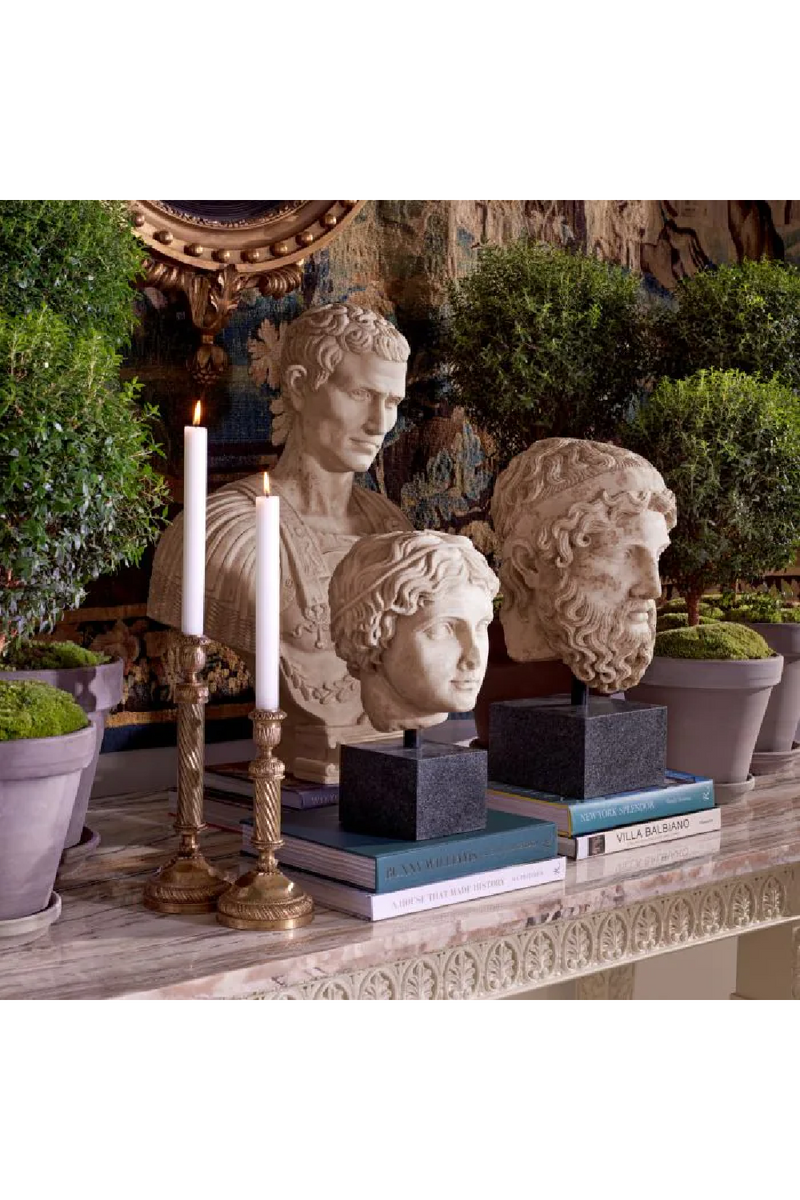 Ancient Rome Inspired Sculpture | Met x Eichholtz Bust of Julius Caesar | Eichholtzmiami.com