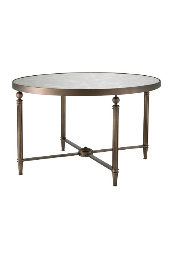 Bronze Round Coffee Table | Met x Eichholtz Bowery | Eichholtzmiami.com