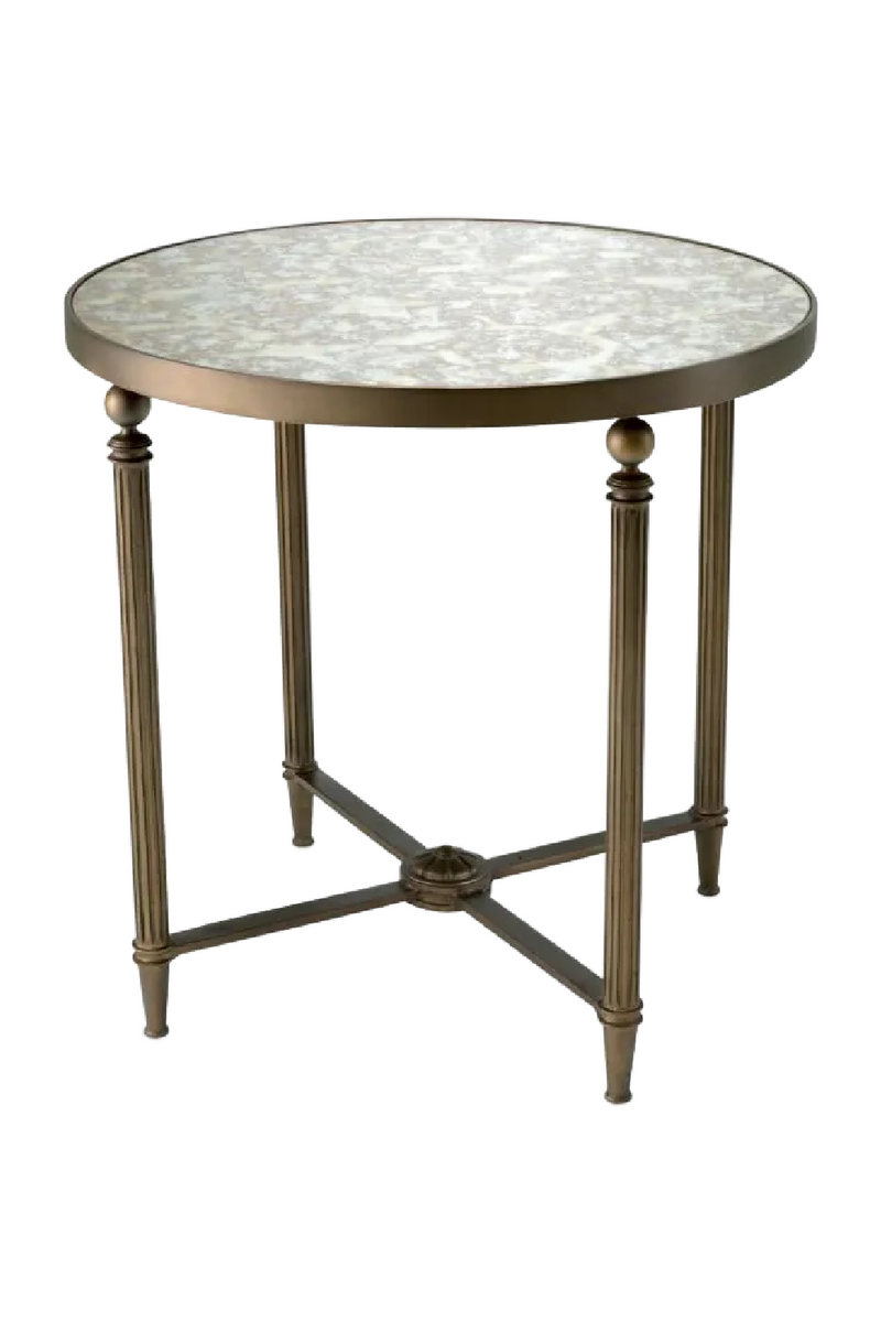 Bronze Round Side Table | Met x Eichholtz Bowery | Eichholtzmiami.com