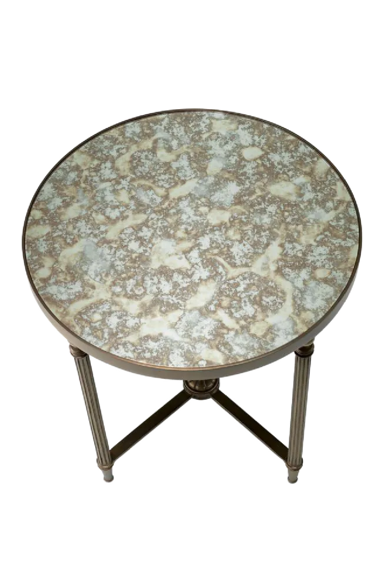 Bronze Round Side Table | Met x Eichholtz Bowery | Eichholtzmiami.com