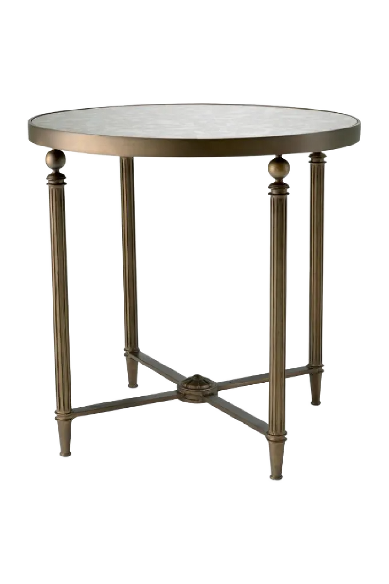 Bronze Round Side Table | Met x Eichholtz Bowery | Eichholtzmiami.com