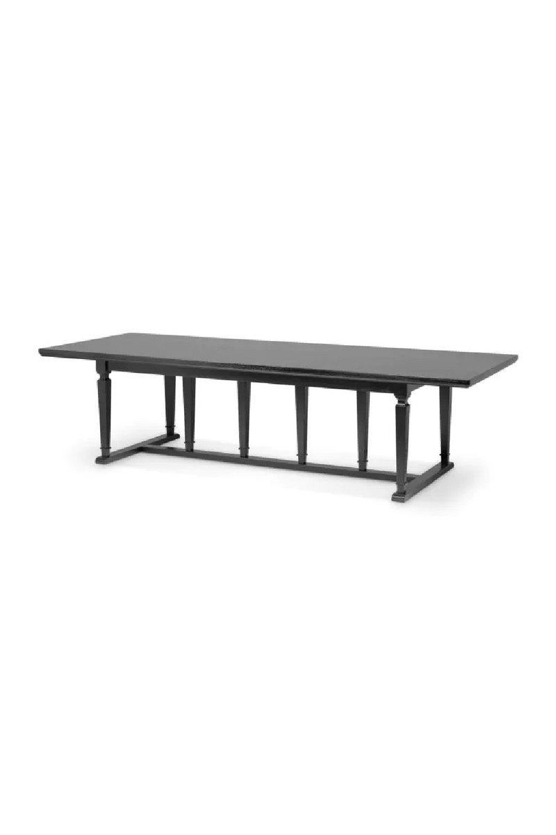 Black Carved Trim Dining Table | Met x Eichholtz Americana | Eichholtzmiami.com