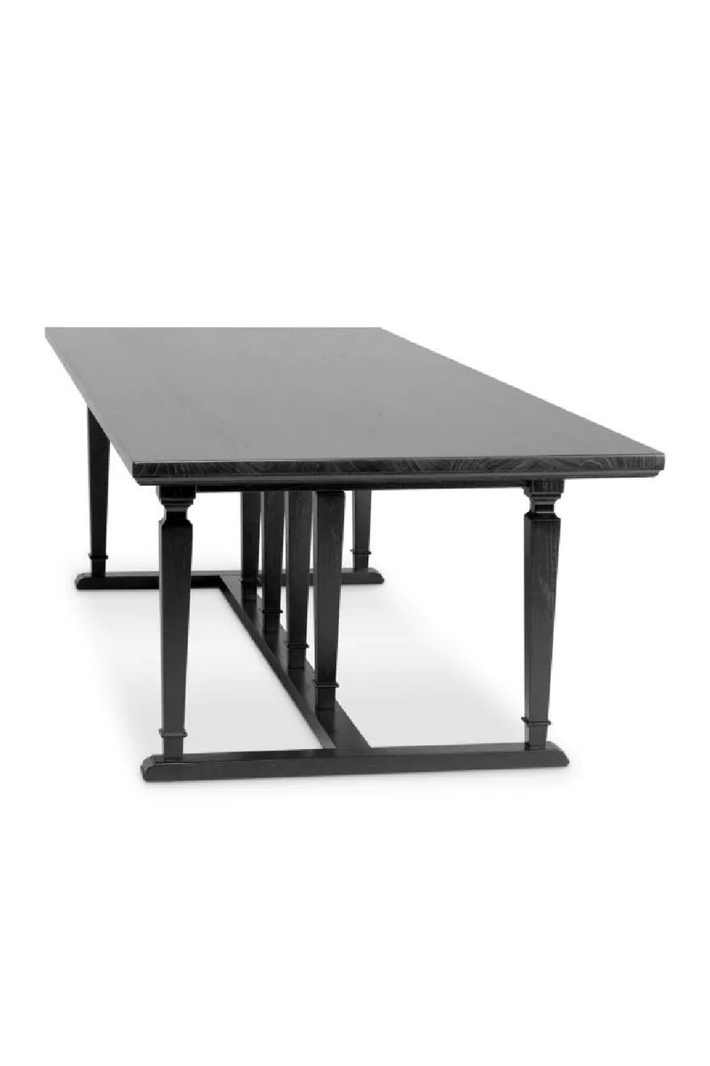 Black Carved Trim Dining Table | Met x Eichholtz Americana | Eichholtzmiami.com