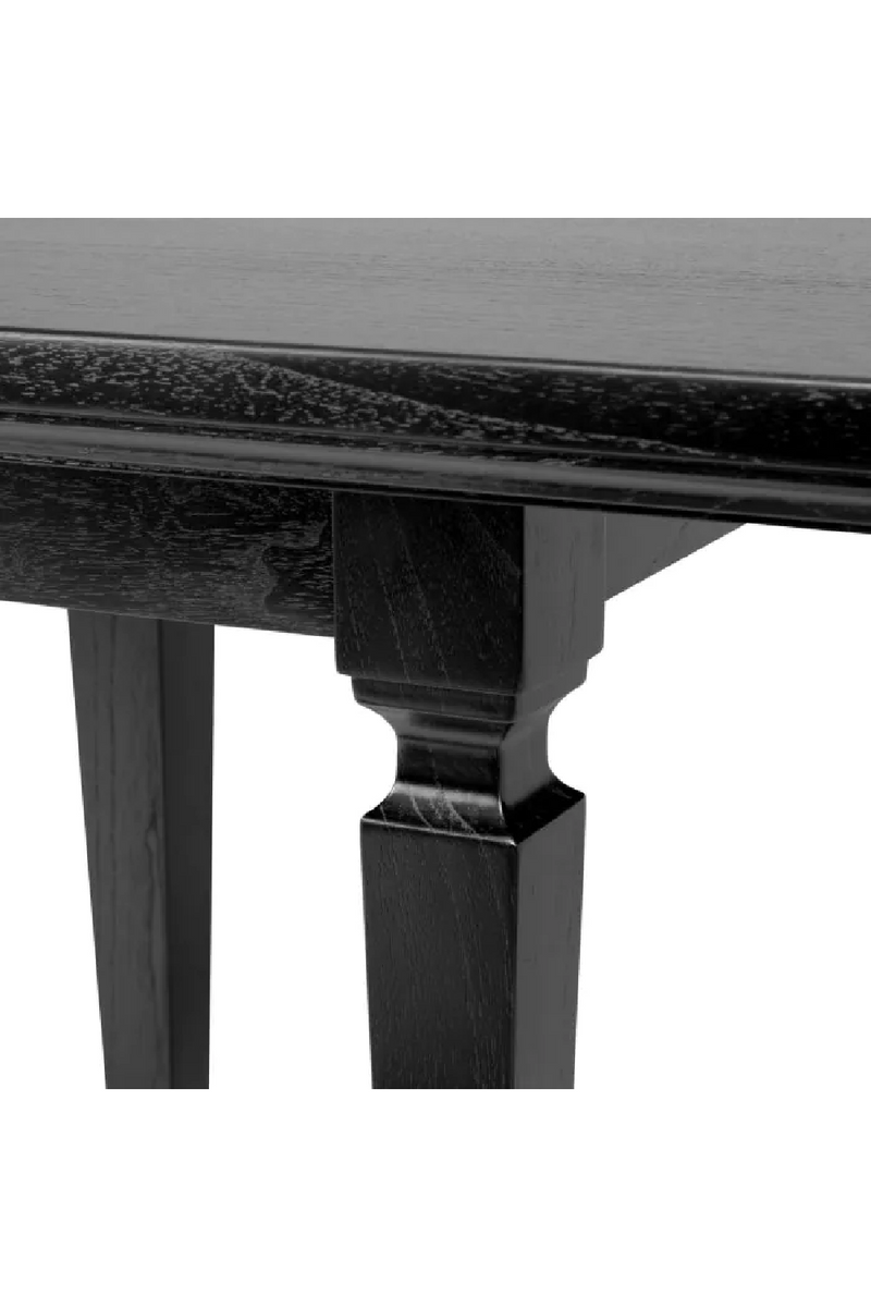 Black Carved Trim Dining Table | Met x Eichholtz Americana | Eichholtzmiami.com