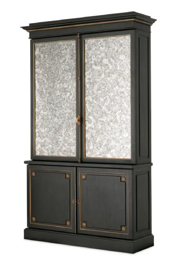 Antiqued Mirror Bar Cabinet | Met x Eichholtz Kellam | Eichholtzmiami.com