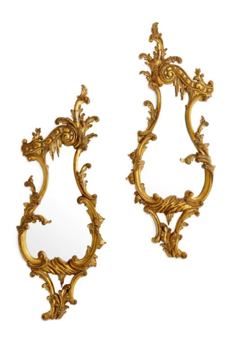 Antique Gold Carved Mirrors (2) | Met x Eichholtz Gould | Eichholtzmiami.com