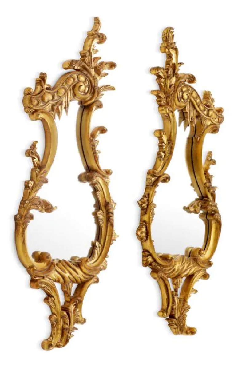 Antique Gold Carved Mirrors (2) | Met x Eichholtz Gould | Eichholtzmiami.com