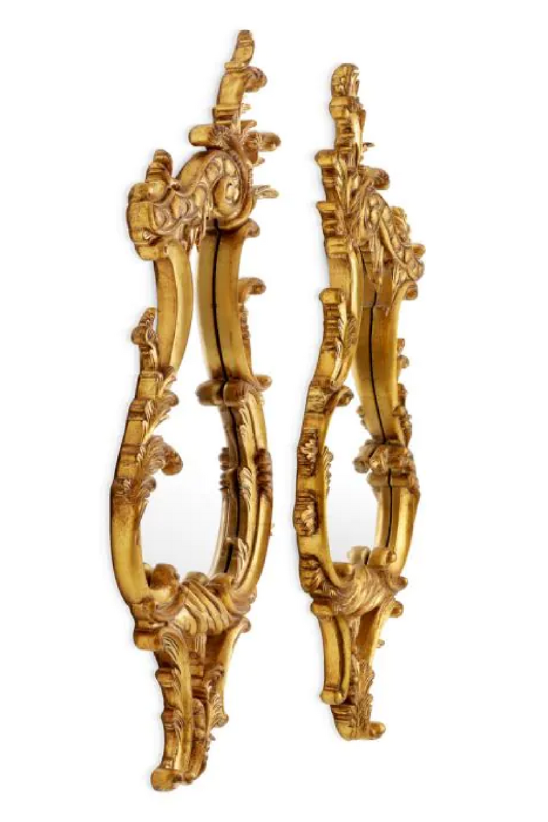 Antique Gold Carved Mirrors (2) | Met x Eichholtz Gould | Eichholtzmiami.com