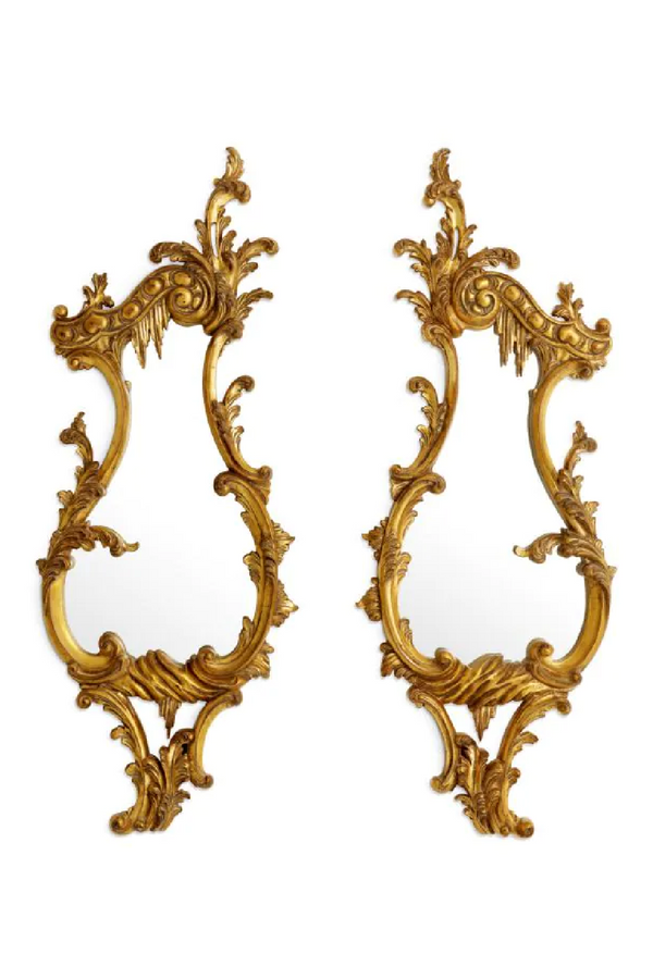 Antique Gold Carved Mirrors (2) | Met x Eichholtz Gould | Eichholtzmiami.com