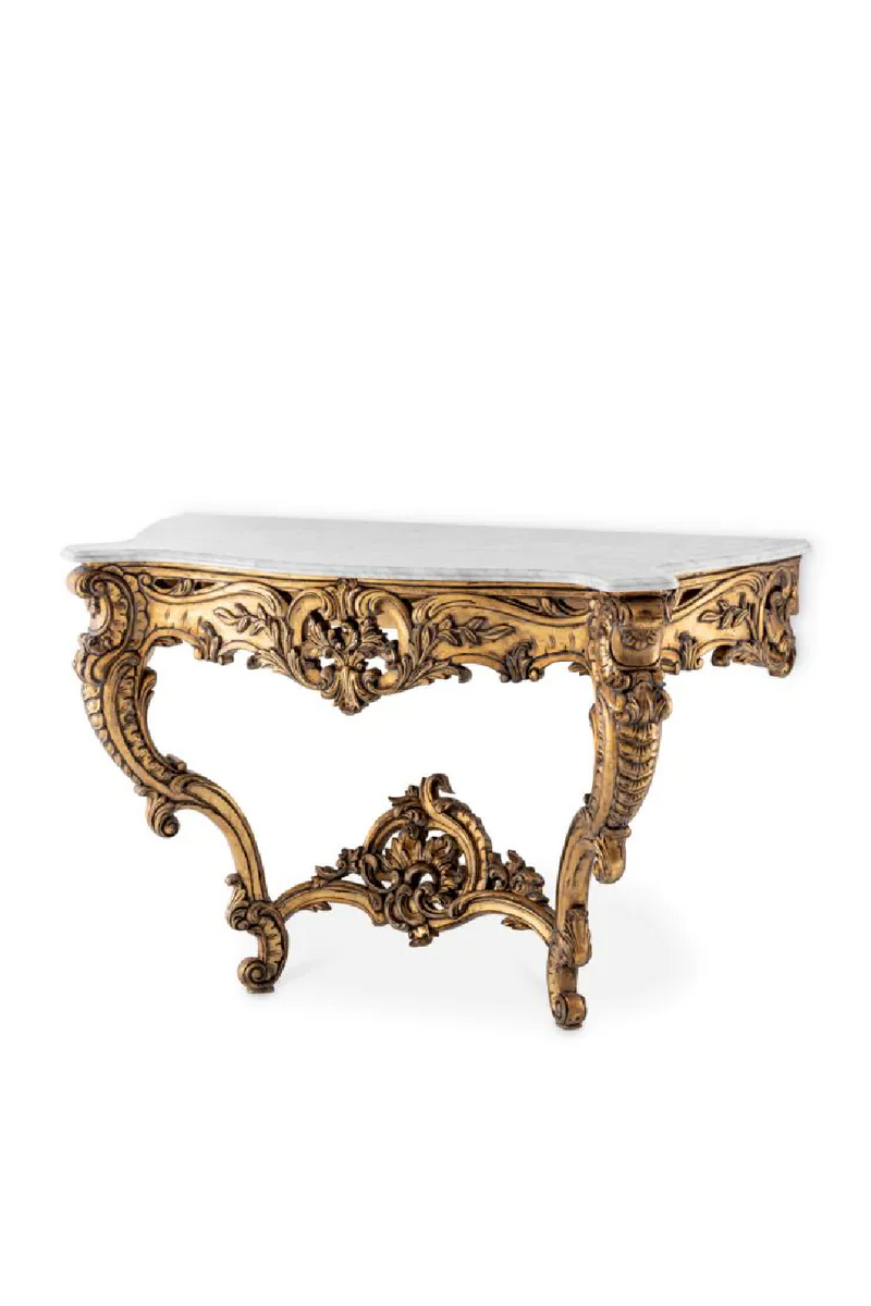 Carved Gold Console Table | Met x Eichholtz Rococo | Eichholtzmiami.com