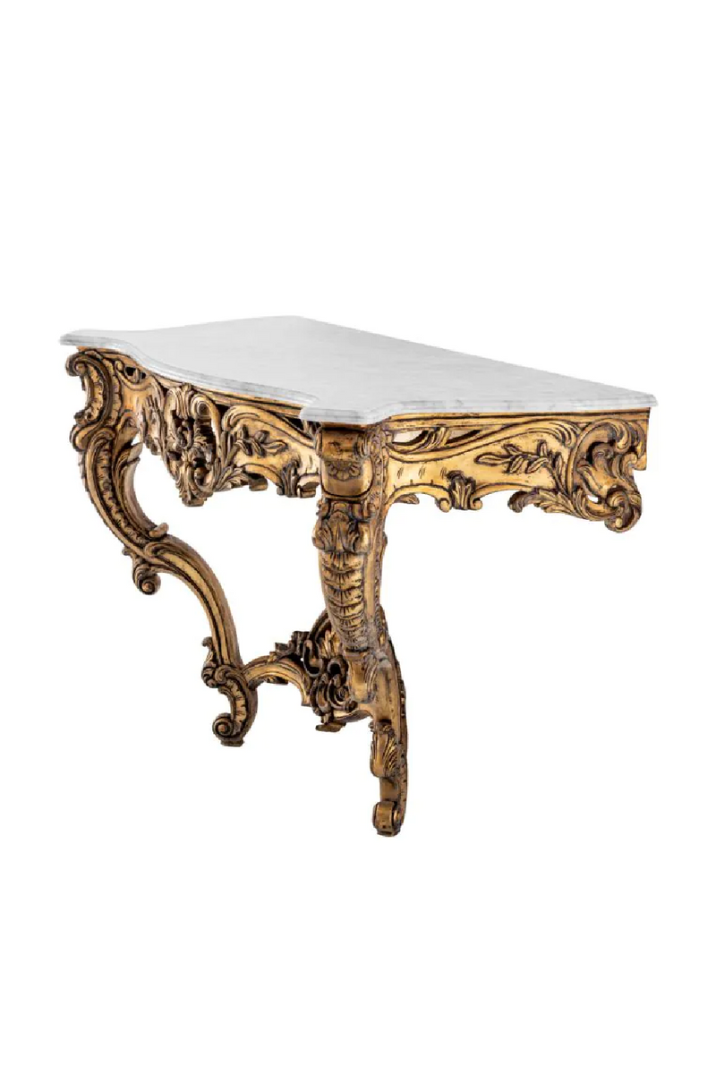 Carved Gold Console Table | Met x Eichholtz Rococo | Eichholtzmiami.com