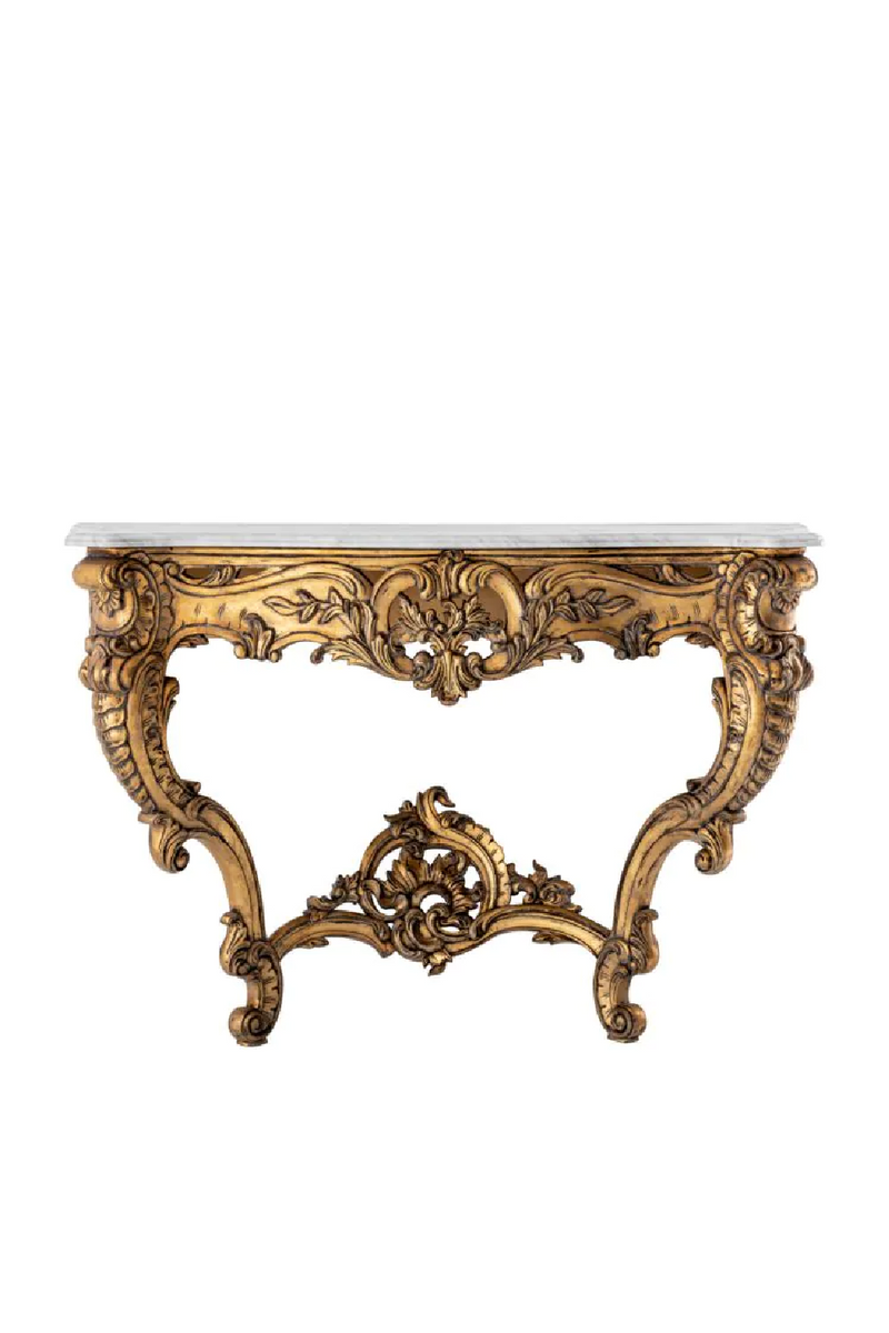 Carved Gold Console Table | Met x Eichholtz Rococo | Eichholtzmiami.com