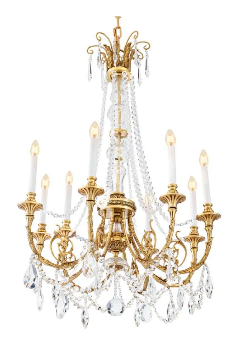 Mid-Century Crystal Chandelier | Met x Eichholtz Duvaux |  Eichholtzmiami.com