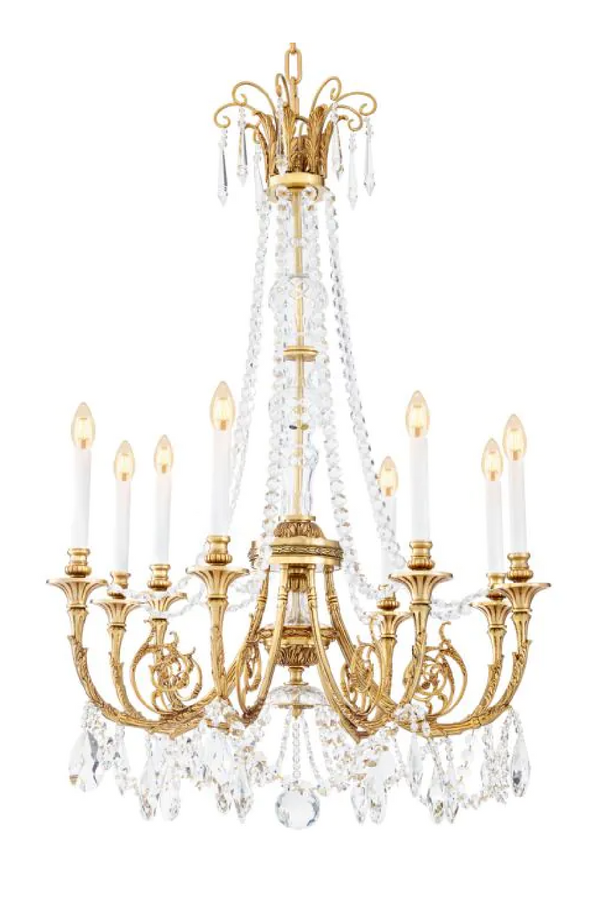 Mid-Century Crystal Chandelier | Met x Eichholtz Duvaux |  Eichholtzmiami.com