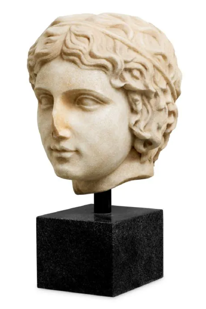 Roman Head Sculpture | Met x Eichholtz Bust of a Youth | Eichholtzmiami.com