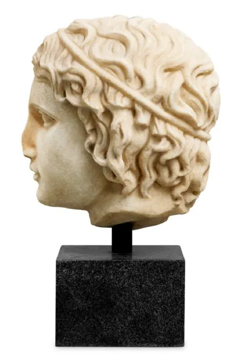 Roman Head Sculpture | Met x Eichholtz Bust of a Youth | Eichholtzmiami.com