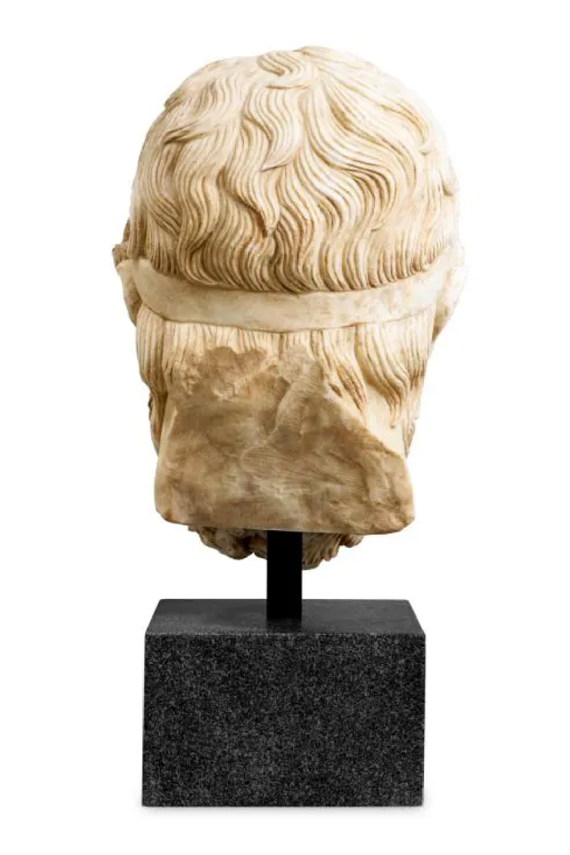 Marble Head Sculpture | Met x Eichholtz Bust Hermes | Eichholtzmiami.com