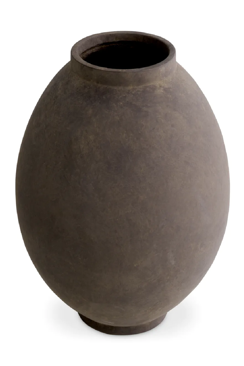 Taupe Classic Vase M | Met x Eichholtz Moon Jar | Eichholtzmiami.com