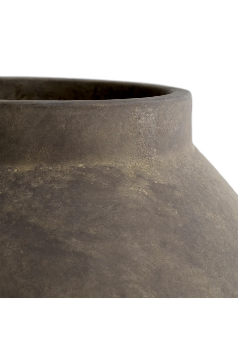 Taupe Classic Vase M | Met x Eichholtz Moon Jar | Eichholtzmiami.com